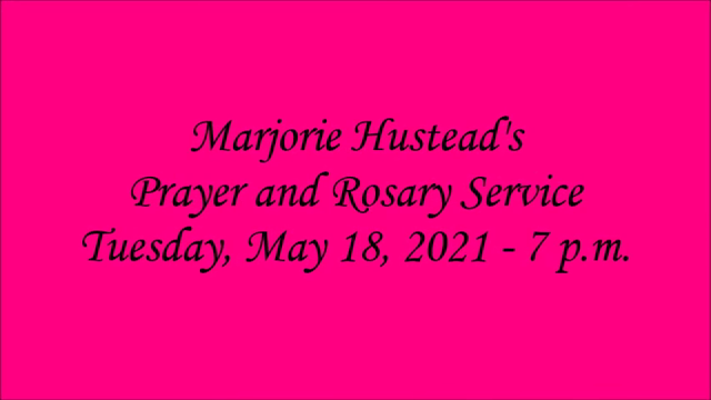 Obituary Marjorie Ann Hustead